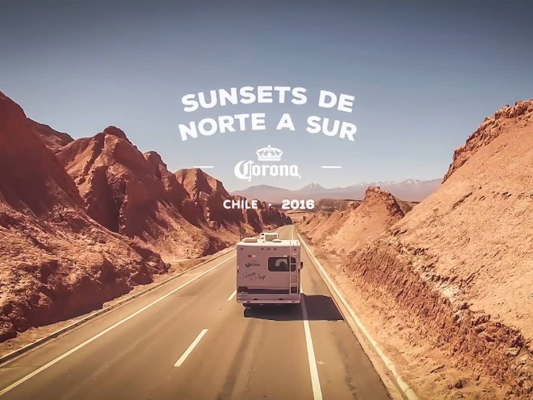 Sunset de Norte a Sur