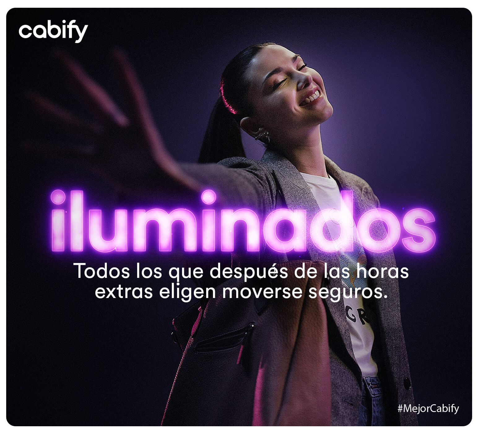 Iluminados los que eligen moverse en Cabify